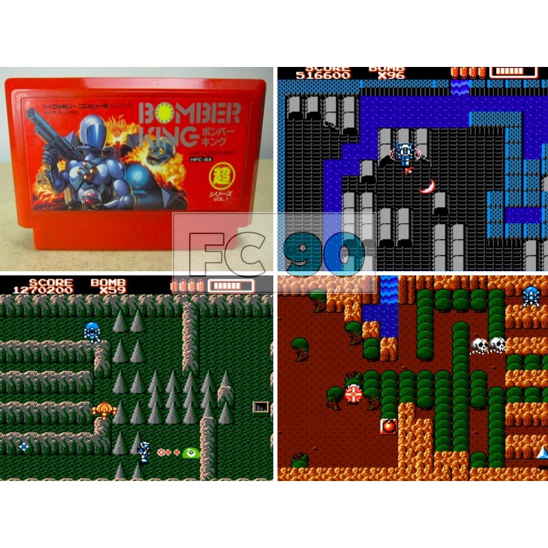 ตลับเกม Bomber King ( [FC] ตลับแท้ ญี่ปุ่น มือสอง สภาพดี เครื่องแฟมิคอม สำหรับนักเล่นเกมและนักสะสมเกมยุค 90
