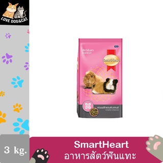 SmartHeart Rodent Food - Complete &amp; Balanced 3 kg สมาร์ทฮาร์ท อาหารสัตว์ฟันแทะ - คอมพลีทแอนด์บาลานซ์