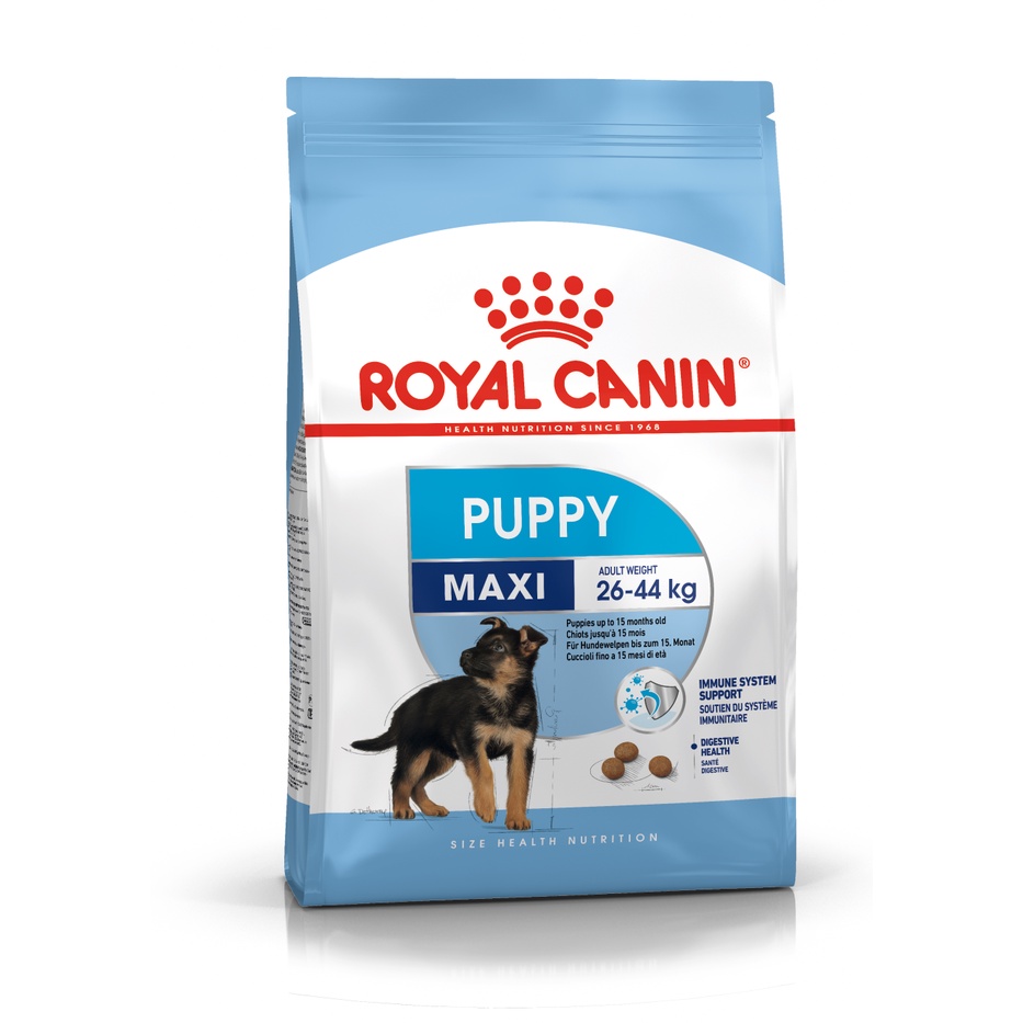 Royal canin Maxi puppy 10kg ลูกสุนัขพันธุ์ใหญ่ อายุ 2-15เดือน