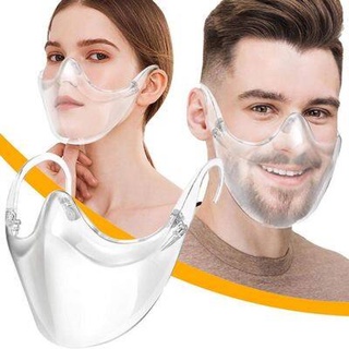 [Aluminium] FACE SHIELD หน้ากากใส ครึ่งหน้า หน้ากากครึ่งหน้า หน้ากากใสป้องกันฝุ่นและควัน ป้องกันน้ำลาย (หน้ากากแว่นสำหรับ​ผู้ใหญ่)​