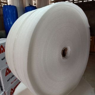 โฟมกันรอย EPE foam 25 cm x 150 M หนา 2 มม  โฟมป้องกันริ้วรอย โฟมม้วน โฟมบาง