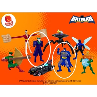 ของเล่น McDonalds Happy Meal The Brave and The Bold 2010 สําหรับเด็ก