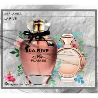 ⚡พร้อมส่ง⚡La rive in flames | dupe paco rabanne olympea acqua น้ำหอมแท้เยอรมัน