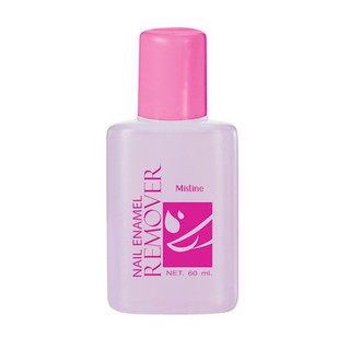 Mistine Nail Enamel Remover 60ml. น้ำยาล้างเล็บมิสทีน สูตรอ่อนโยน ทำความสะอาดเล็บได้หมดจดไม่ทิ้งรอยคราบขาว ช่วยถนอมเล็บ