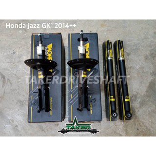 Monroe โช๊คอัพ หน้า หลัง Honda City RM6/Honda Jazz GK ปี 14-19 MONROE OESPECTRUM