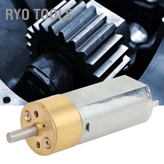 Ryo เครื่องมือมอเตอร์เกียร์ Dc12V 30Rpm/60Rpm/100Rpm/200Rpm