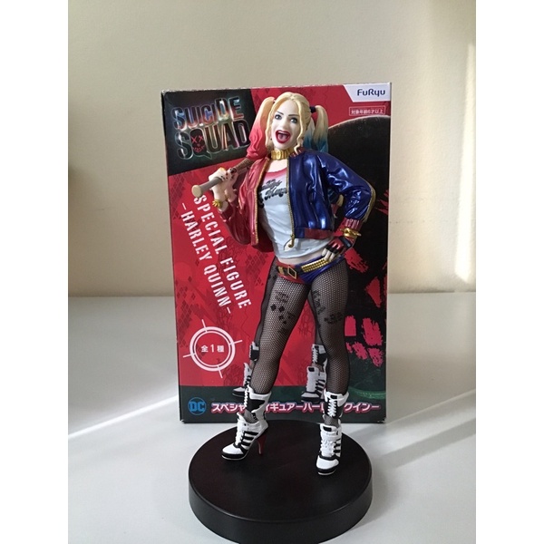 โมเดล Harley Quinn suicide squad Furyu statue