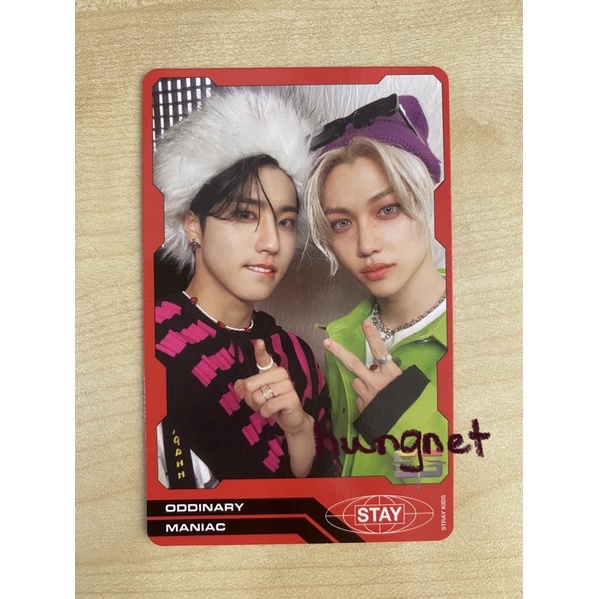 การ์ดโฟโต้การ์ดหน่วย Stray Kids ODINARY Jilix