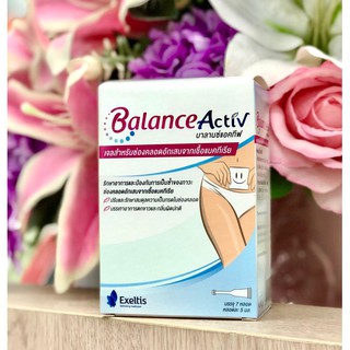 Balance activ vagina gel เจลปรับสมดุล และป้องกันช่องคลอดอักเสบจากเชื้อแบคทีเรีย (7หลอด)