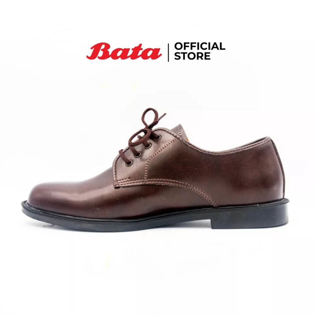 *Best Seller* Bata MEN'S DRESS รองเท้าลำลอง นักศึกษาชาย CAMPUS แบบเชือก สีน้ำตาลเข้ม รหัส 8214780