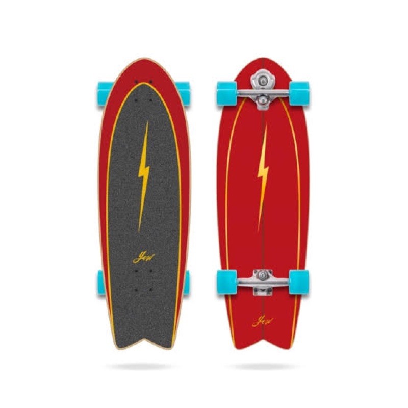 Surfskate พร้อมส่ง ผ่อนชำระได้ YOW Pipe 32″ Meraki S5 (มีล้อให้เลือก ขาว เทา ฟ้า)