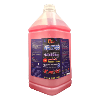 [🧡กรอกQP973Rลดเพิ่ม20%🧡] โฟมล้างรถ CAR WASH FOAM&WAX Pplus+,#น้ำยาล้างรถ,#โฟมล้างรถผสมWAX