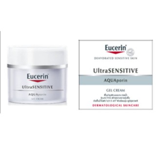 Exp:06/24 Eucerin UltraSensitive AQUAporin Gel Cream 50ml ยูเซอริน เจลครีม