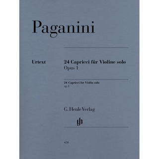 PAGANINI 24 Capricci op. 1 (HN450)