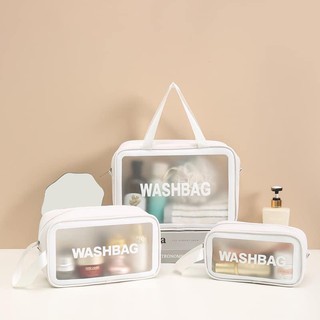 กระเป๋า wash bag  กระเป๋ากันน้ำ กระเป๋าเอนกประสงค์  PVC