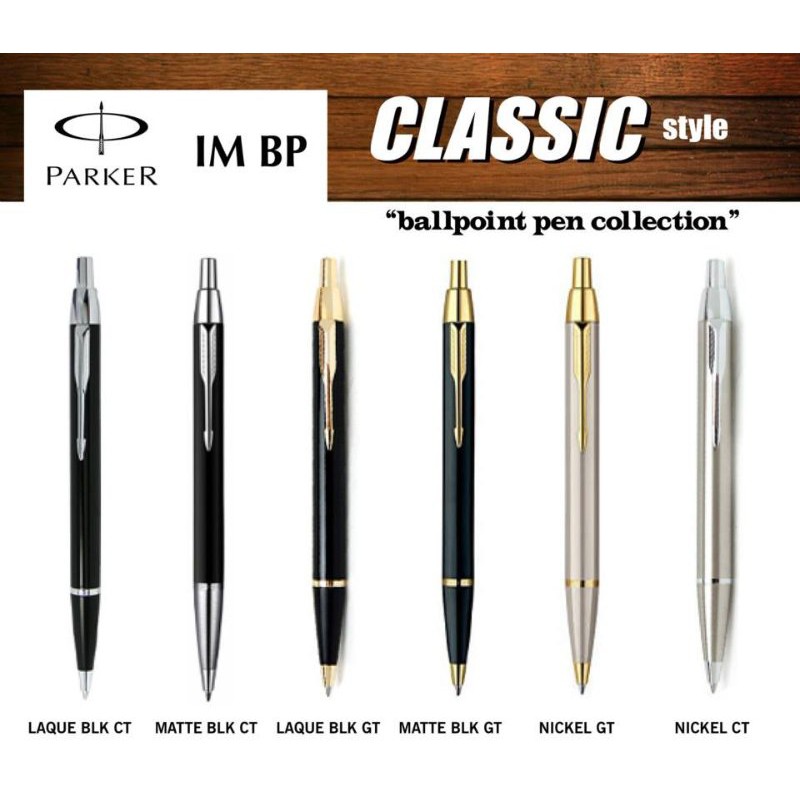 🖊️ปากกา PARKER🖋️IM Black Classic Style🖊️แท้ 💯%🇺🇸