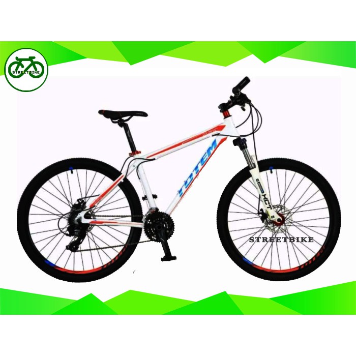 💯🚲💥ถูกสุดๆ💥📢 จักรยานเสือภูเขา  27.5 " Totem colorful size15"  White