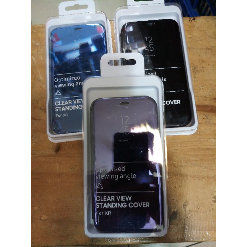 เคสกระจก flip Ip XR*