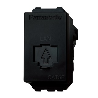 เต้ารับคอมพิวเตอร์ CAT5E สีดำ WEGN2488B INITIO PANASONIC