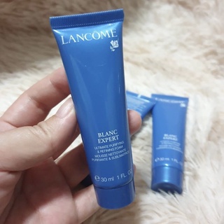 Lancome Blanc Expert Ultimate Whitening Purifying Foam30ml ของแท้100%