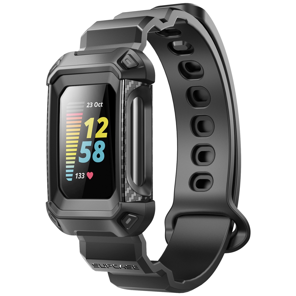 Supcase สายนาฬิกาข้อมือ ลายยูนิคอร์น Beetle Pro แบบเปลี่ยน สําหรับ Fitbit Charge 6 (2023) Fitbit Charge 5 (2021)