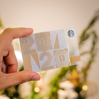 Starbucks card 2020 ไม่ขูดพิน