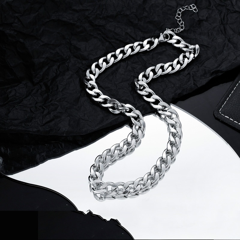 สร้อยคอโซ่สไตล์ฮิปฮอป Cuban สําหรับผู้ชายและผู้หญิง
 - รูปที่ 3