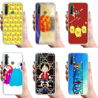 เคส Case for OPPO Realme 6i/5i/5/5s Casing Soft TPU Phone Case  Protective Cover เคสซิลิโคนอ่อนนุ่ม Transparent Painting yellow duck Phone Cover