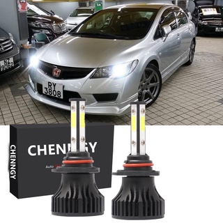 หลอดไฟหน้า LED 9006 HB4 6000K สําหรับ Honda Civic FD 2005-2011 2 ชิ้น