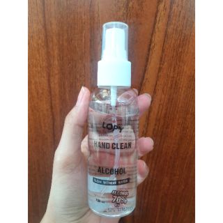 Lopy hand clean spray alcohol 70% 100ml พร้อมส่งค่ะ!!!🎈