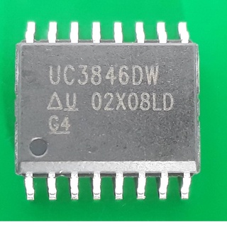 UC3846dw smd บล็อกรวม IC SOP-16 เครื่องเชื่อมอินเวอร์เตอร์หลอดเดียวควบคุม 3846 ชิป