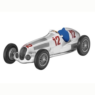 Mercedes-Benz รถโชว์ W125 - R. Caracciola Winner of the German Grand Prix (1937), silver-coloured, 1:18/Minichamps