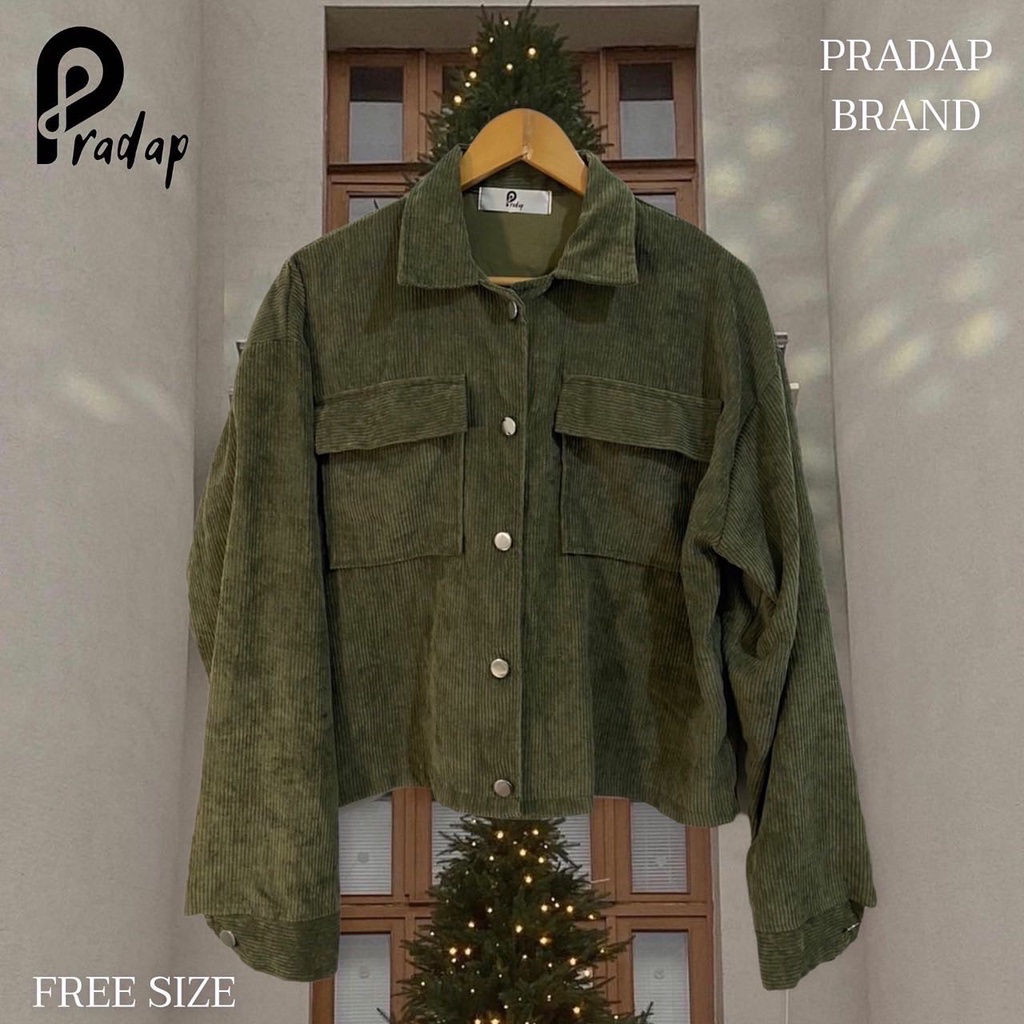 เสื้อไหมคาดิแกน ผ้าลูกฟูก pradap brand