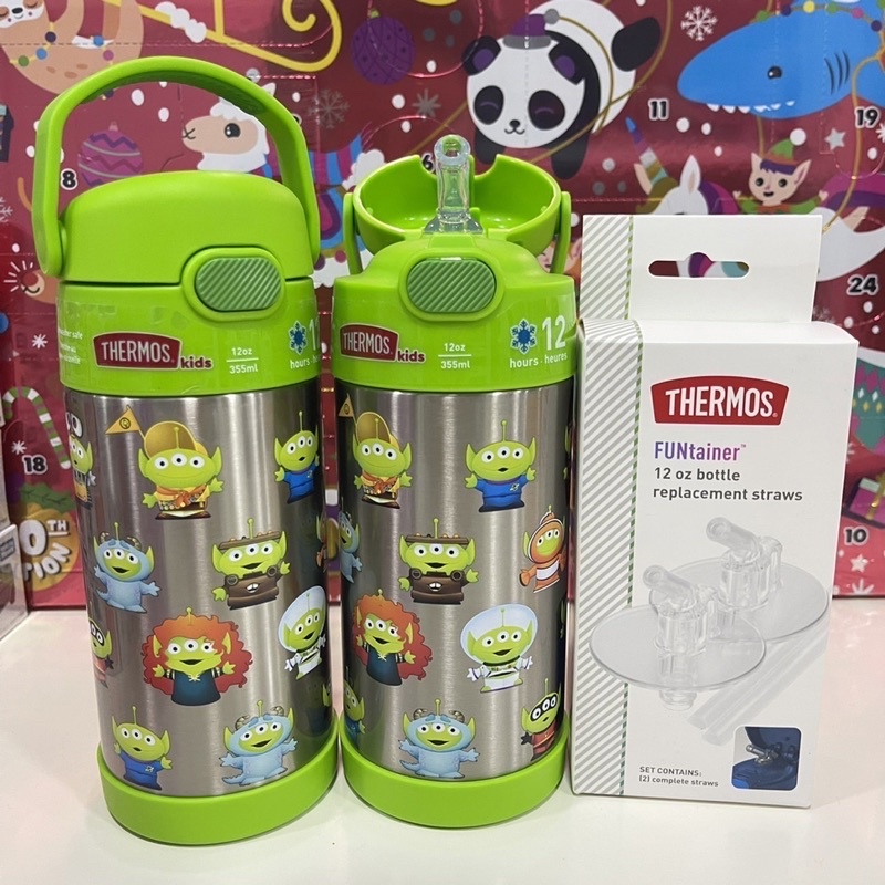 ✅Thermos ‼️รุ่นใหม่‼️ 355 ml (12 0z) อะไหล่หลอด F-410 และ F-401 usa 💰จ่ายปลายทางได้💵แท้💯