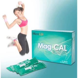 MaxxLife Mag-Cal Mag Cal แมกแคล แคลเซียมชนิดชงละลายน้ำ 30 ซอง
