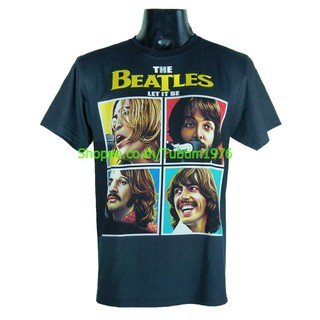 เสื้อยืดคอกลมเสื้อวง The Beatles เสื้อวงดนตรีร็อค เดธเมทัล เสื้อวินเทจ เดอะบีเทิลส์ BTL1058S-4XL