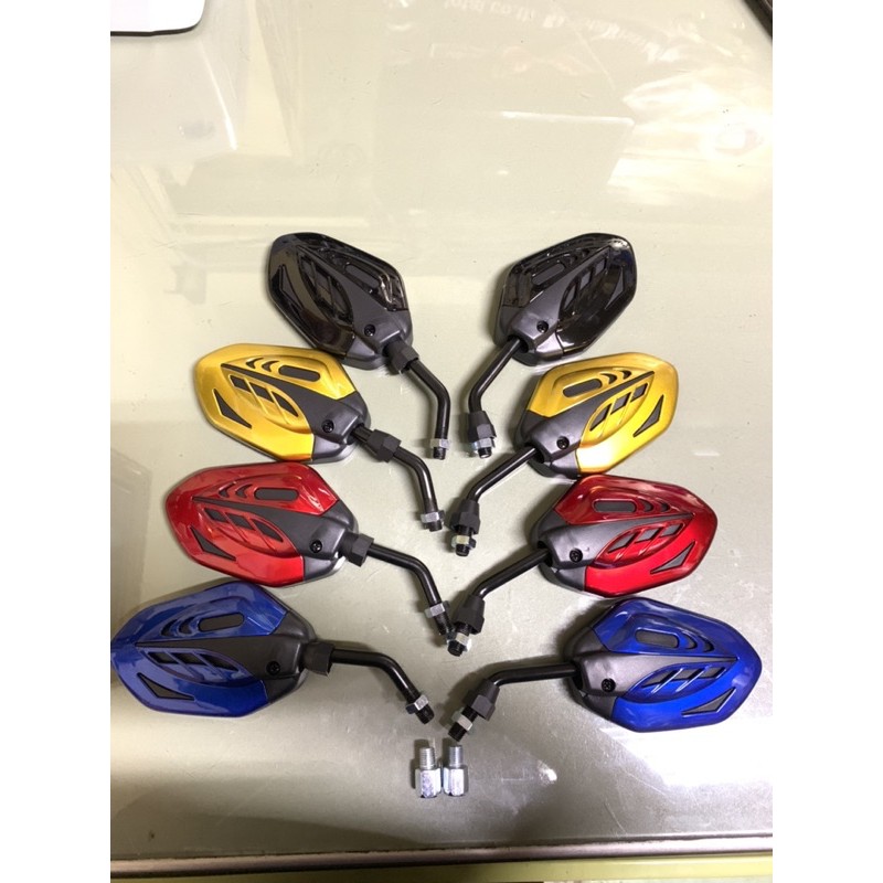 กระจกแต่ง  รถมอเตอร์ไซด์ HONDAทรงใบไม้ พร้อมใส่