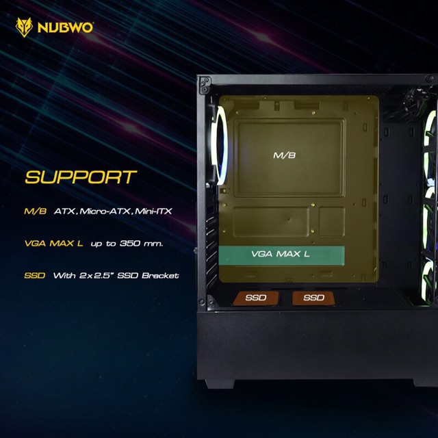 Case Numwo MAIDEN NPC- 317 ประกัน 1ปี  NEO 3 FUN