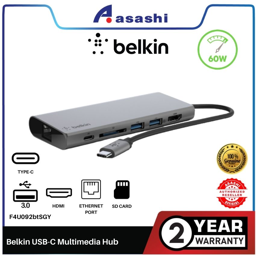 Belkin USB-C Multimedia Hub F4U092btSGY