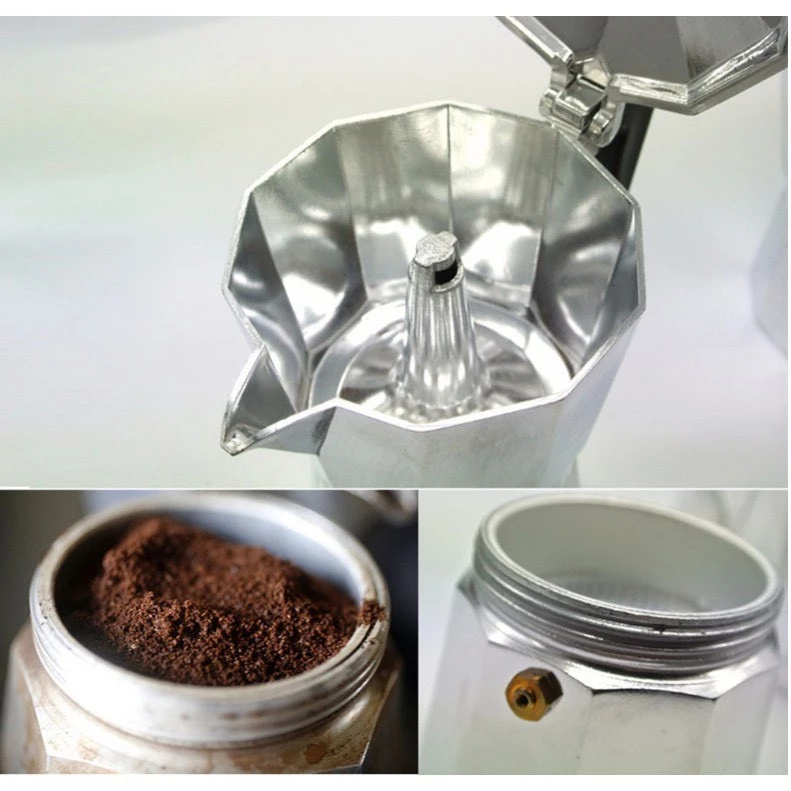 Moka Pot มอคค่า พ็อต กาต้มกาแฟสดพกพา thumbnail 3