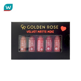 Golden Rose โกลเด้นโรส เวลเวท แมท มินิ เซต 01