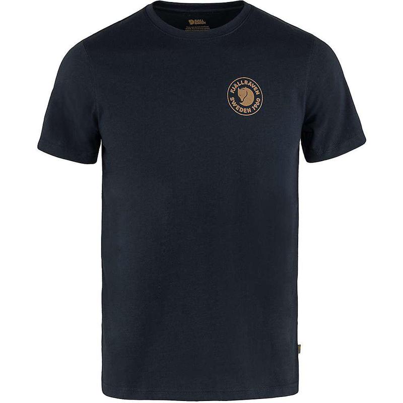 Fjallraven เสื้อยืดแขนสั้น อเนกประสงค์ สีดํา สไตล์สปอร์ต สําหรับผู้ชาย