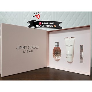 ของแท้!!! Jimmy Choo LEau EDT Gift set 3 pcs for Women (พร้อมส่งค่ะ)