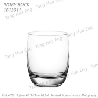 ( 6 ใบ ) Ocean glass แก้ว IVORY ROCK, 320 มล. #1B13011 ยี่ห้อโอเชี่ยน (กล่อง6ใบ)