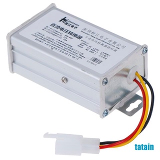 [Ta] Dc 48V-96V To 12V-10A 120W อะแดปเตอร์แปลงสายเคเบิ้ลสําหรับรถยนต์ไฟฟ้า Wk