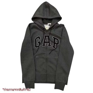 Gap Zip Hoodie shadow หิ้วนอกOutlet ถูกกว่าชอป