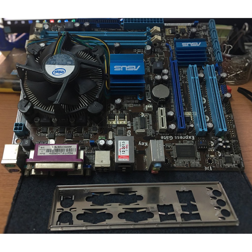 775 Asus P5G41T-M LX + intel E6500