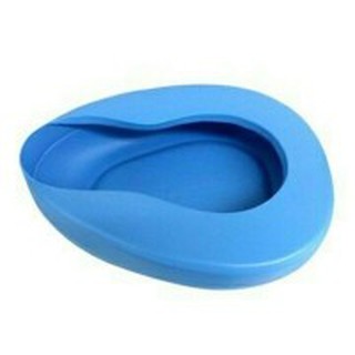 BEDPAN PLASTIC ขนาดมาตราฐาน - ใช้สำหรับรองให้ผู้ป่วยขับถ่ายอุจจาระ ปัสสาวะบนเตียง