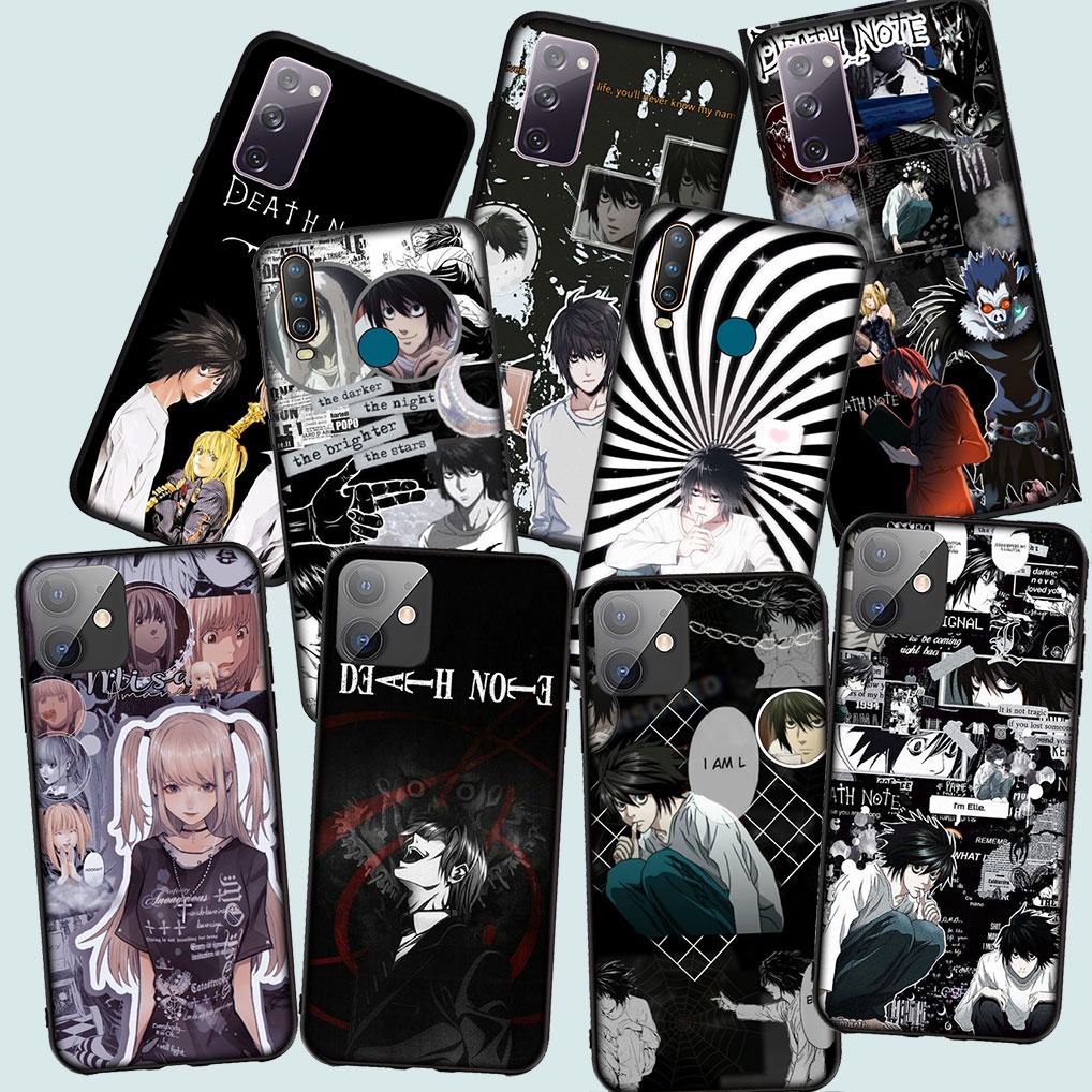 ปลอกอ่อนสําหรับiPhone 11 6 7 8 6s Plus + 7+ 8 + 6 + 7Plus 8Plusฝาครอบโทรศัพท์กรณีMC35 Death Note L M