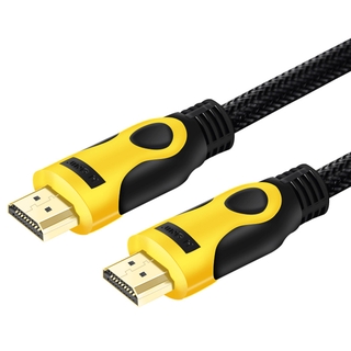 สาย TV HDMI 1.5/3/5/10 เมตร สายถักรุ่น V1.4 HDMI 1.5m to 10m CABLE 3D FULL HD 1080P umUI